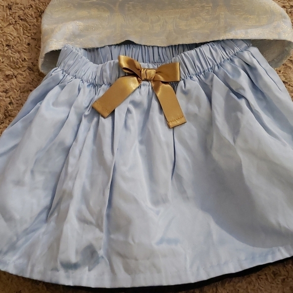 Cinderella Brocade 2 Piece Skirt Set - Picture 5 of 9